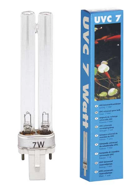 UVC-Ersatzleuchte 7 Watt (Art.Nr. 57111) 1 UVC-Ersatzleuchte 7 Watt (Art.Nr. 57111)