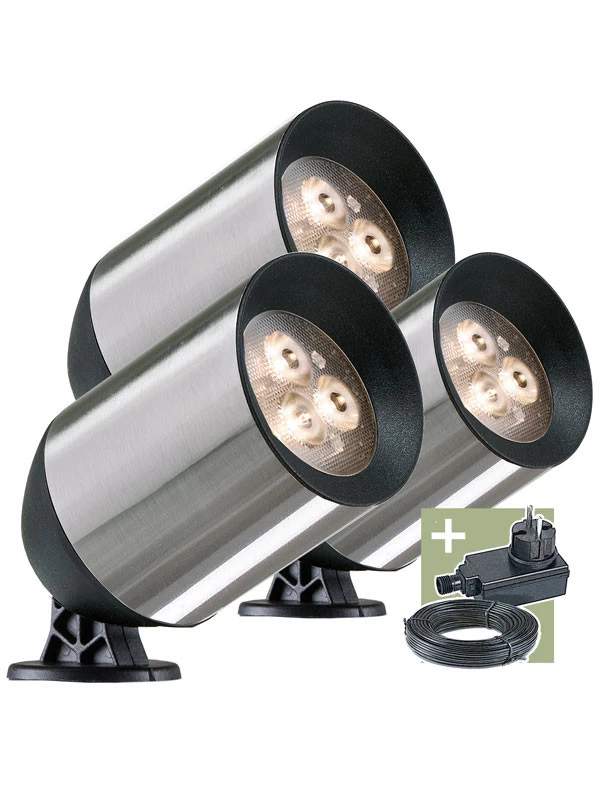 Spotstrahler Komplettset 'Fenor' Von Ludeco (Art.Nr. PL3033) 1 Spotstrahler Komplettset 'Fenor' Von Ludeco (Art.Nr. PL3033)