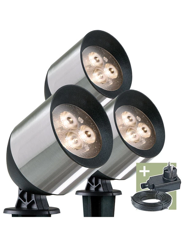 Spotstrahler Komplettset 'Joren' Von Ludeco (Art.Nr. PL3003) 1 Spotstrahler Komplettset 'Joren' Von Ludeco (Art.Nr. PL3003)