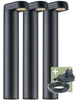 Gartenleuchten Komplettset 'Oskar' Von Ludeco (Art.Nr. PL1023)