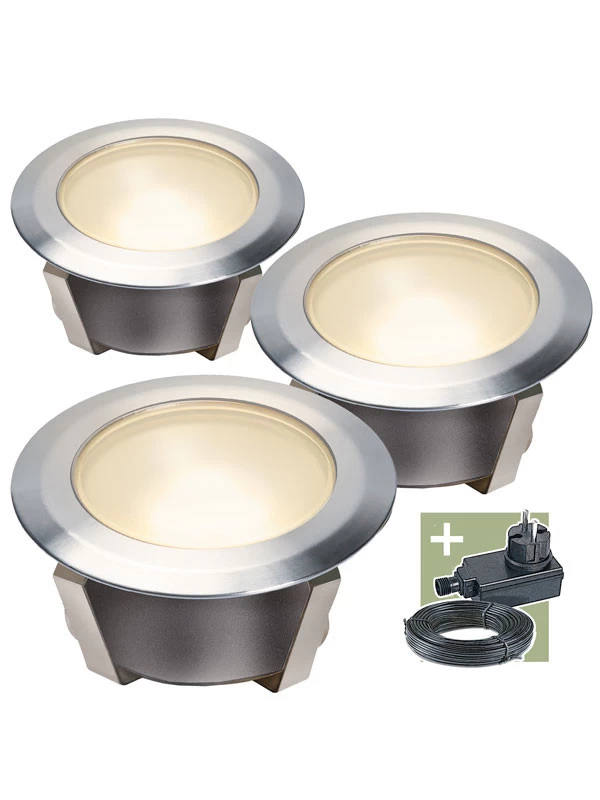 Einbauleuchten Komplettset 'Olan 40' Von Ludeco (Art.Nr. PL6001) 1 Einbauleuchten Komplettset 'Olan 40' Von Ludeco (Art.Nr. PL6001)