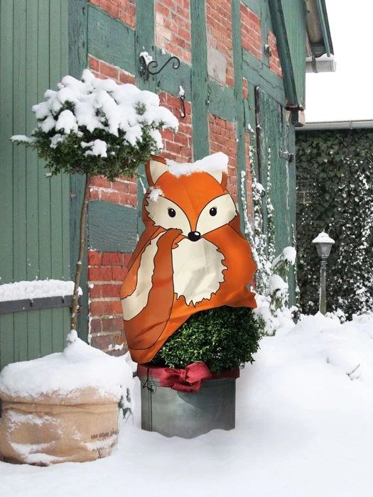 Winterschutz Vlieshaube Fuchs 'Freddy' (Art.Nr. Vi29154) 2 Winterschutz Vlieshaube Fuchs 'Freddy' (Art.Nr. Vi29154) – Bild 2