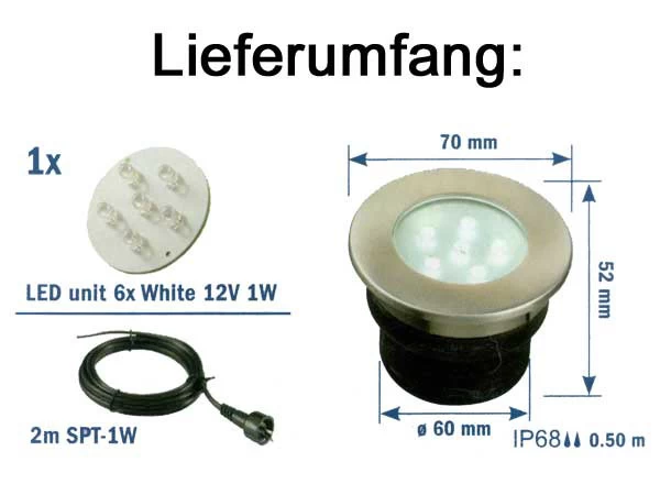 Einbauleuchte 'Brevus' Von Garden-Lights (Art.Nr. 2520601) 3 Einbauleuchte 'Brevus' Von Garden-Lights (Art.Nr. 2520601) – Bild 3