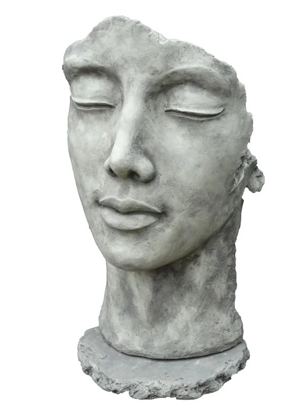 Betonbüste - Gesicht 'Frau' - Skulptur - XXL-Produkt 1 Betonbüste - Gesicht 'Frau' - Skulptur - XXL-Produkt