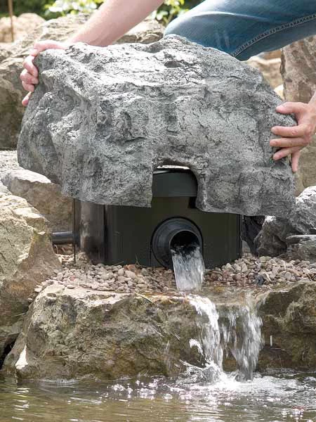 Abdeckfelsen 'FiltoMatic Cap XL' (Art.Nr. 50269) 1 Abdeckfelsen 'FiltoMatic Cap XL' (Art.Nr. 50269)