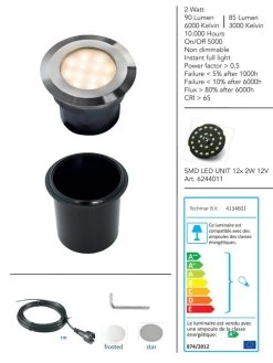 Einbauleuchte 'Gavia' Von Garden-Lights (Art.Nr. 4134601) -Gartengrün -Pflanze gavia 2 1280x1280