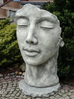 Betonbüsten-Set - Gesichter 'Frau' Und 'Mann' - Skulpturen - XXL-Produkt -Gartengrün -Pflanze gesicht mann stimmung5c5d91a48bc97 1280x1280 1