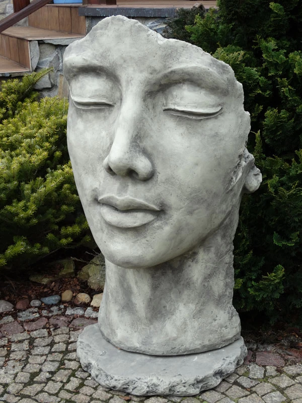 Betonbüste - Gesicht 'Frau' - Skulptur - XXL-Produkt 2 Betonbüste - Gesicht 'Frau' - Skulptur - XXL-Produkt – Bild 2