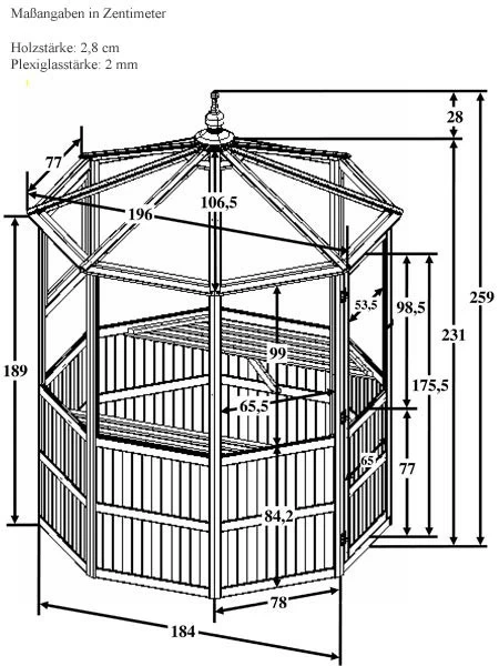 Gewächshaus 'Madeira' (Art.Nr.P380/51) 2 Gewächshaus 'Madeira' (Art.Nr.P380/51) – Bild 2