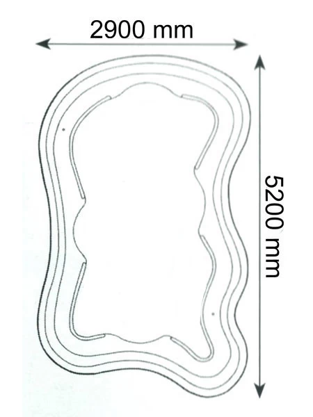 Teichbecken 1744 Koi (GFK) - XXL-Produkt 2 Teichbecken 1744 Koi (GFK) - XXL-Produkt – Bild 2