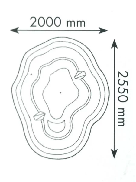 Teichbecken 180 Bio (GFK) - XXL-Produkt 2 Teichbecken 180 Bio (GFK) - XXL-Produkt – Bild 2