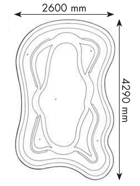 Teichbecken 1831 Bio (GFK) - XXL-Produkt 2 Teichbecken 1831 Bio (GFK) - XXL-Produkt – Bild 2