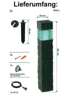 Gartenleuchte 'Kolossos' Von Garden-Lights (Art.Nr. 3544461) 5 Gartenleuchte 'Kolossos' Von Garden-Lights (Art.Nr. 3544461) -Gartengrün -Pflanze koloss 3 76121 2 1280x1280