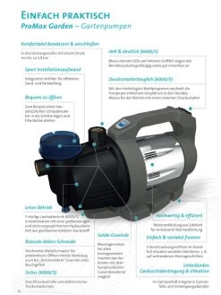OASE ProMax Garden 3500 9 OASE ProMax Garden 3500 -Gartengrün -Pflanze promax garden detail 1280x1280