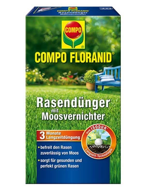 Compo Floranid® Rasendünger Mit Moosvernichter 1 Compo Floranid® Rasendünger Mit Moosvernichter