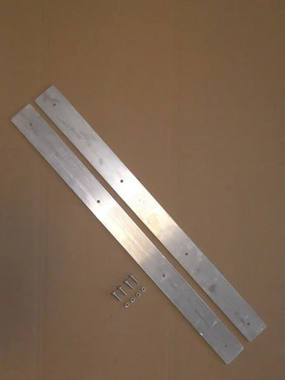 Verschlussschiene Für Rhizomsperre Aus Aluminium 1 Verschlussschiene Für Rhizomsperre Aus Aluminium