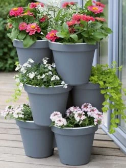 3er Säulentopf E&K 5 3er Säulentopf E&K -Gartengrün -Pflanze saeulentopf e k bepflanzt 1280x1280