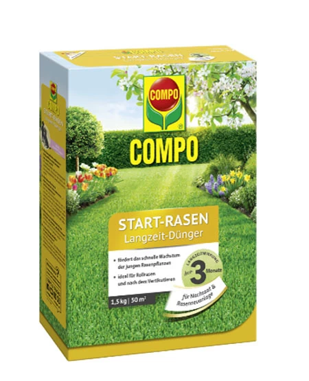 Compo Floranid® Start-Rasen Langzeit-Dünger 1 Compo Floranid® Start-Rasen Langzeit-Dünger