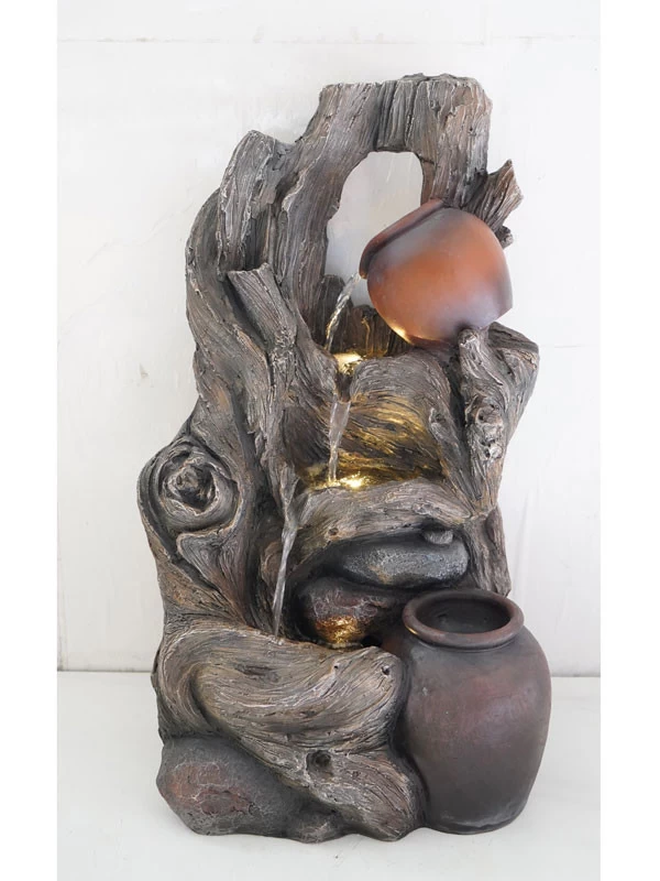 Wasserspiel 'Nanda' Aus Polystone (Art.Nr. Gr647) 1 Wasserspiel 'Nanda' Aus Polystone (Art.Nr. Gr647)