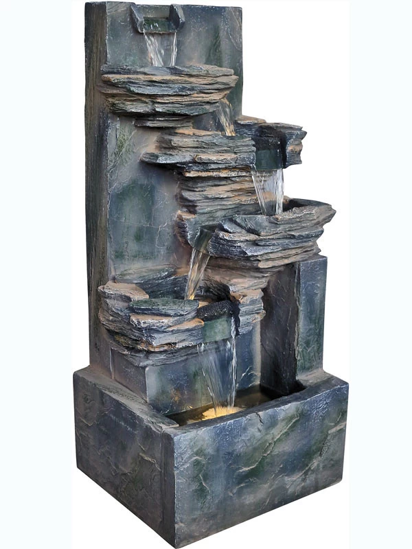 Wasserwand 'Pelar' Aus Polystone (Art.Nr. Gr500) 1 Wasserwand 'Pelar' Aus Polystone (Art.Nr. Gr500)