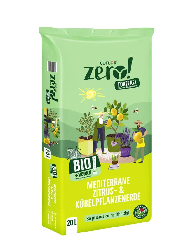 EUFLOR Zero! Mediterrane Zitrus- Und Kübelpflanzenerde 1 EUFLOR Zero! Mediterrane Zitrus- Und Kübelpflanzenerde